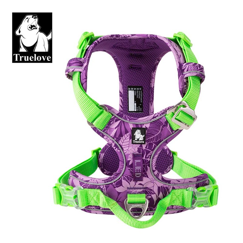 WINHYEPET True Love No-Pull Dog Harness, Adjustable Outer Vest, Reflective