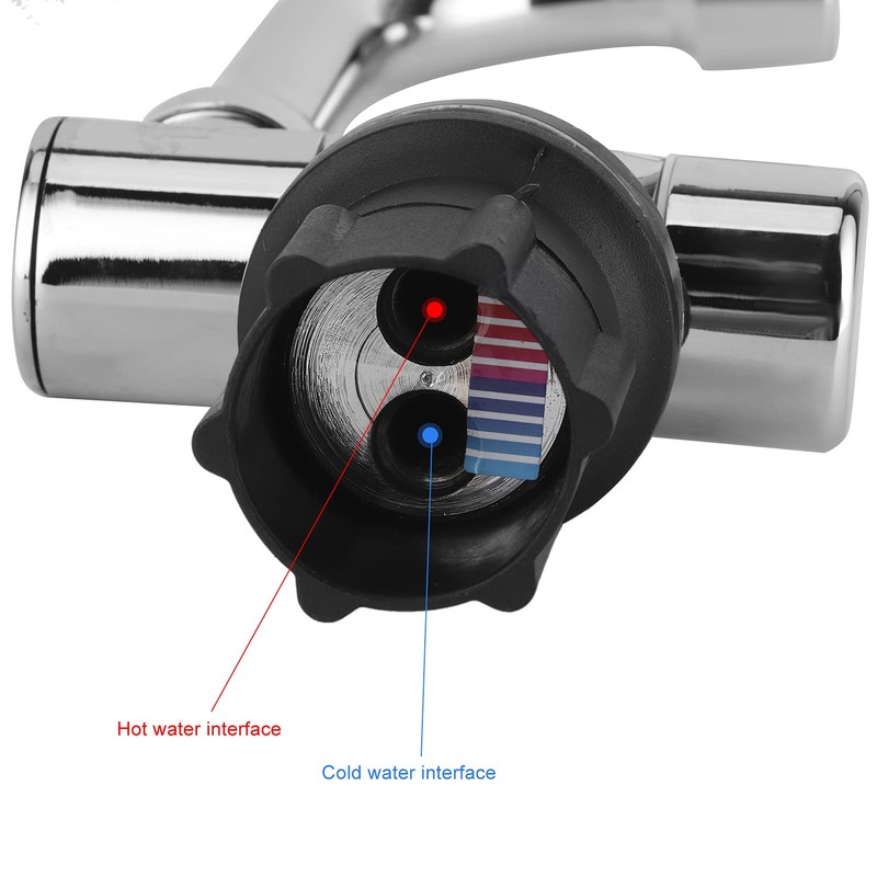 Caravan Tap, G1/2 Inch Thread Tap, 360 Rotation Adjustable Hot