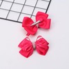 ZOLYCO 4.5-Inch Hair Bows Alligator Clips Delicate Pearl Hair Accessories
