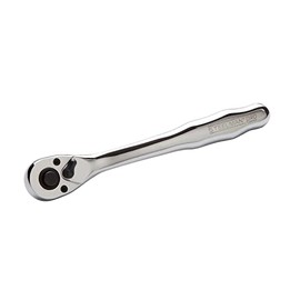 Steelman 72-Tooth 3/8-inch Drive Low Profile Ratchet, Thin Head for Small Space, Quick Release Button