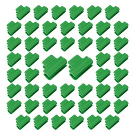 Greenhouse Clamps,Garden Netting Clips,50PCS 11mm Greenhouse Clamps Hoops,Clips for Garden Netting,Garden Clips,Shading Film Row Tunnel Clip,Plastic Greenhouse Clamps,Garden Shading Pipe Clips