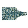 Ambesonne Chinese Cutting Board, Far Eastern Scroll Pattern with Floral