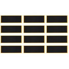 Vaguelly Fingerboard Foam Grip Tape 12pcs Finger Skateboard Stickers Grip Tape Pro Fingerboard Pro Skateboard Fingerboard Grip Tape Finger Skateboard Grip Tape Finger Board Grip Tapes