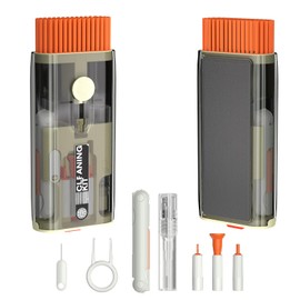 Laptop Cleaner, All in 1 airpod Cleaner kit Keyboard Cleaner Set, Computer MacBook Earphone Camera Cleaning Kit, Tablet and Screen Dust Brush Tool for Computer, PC, TV Camera Lens Computer Vacuum