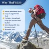 TheFitLife Trekking Poles - 2 Packs with Antishock and Quick
