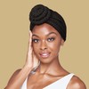 Red by Kiss Turban for Women, Silky Satin Interior, Comfortable,