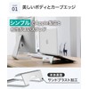 LOE Ergonomic Laptop Stand for 11-15 Inch Aluminum (Silver)