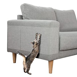 Anti Cat Scratch Furniture Protectors from Cats, Cat Scratch Deterrent Tape, Double Sided Anti Scratching Sticky Tape, Clear Training Tape