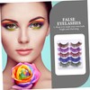 BIUDECO Elegant 5 Set False Eyelashes Colorful DIY Eyelash Extensions