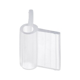 uxcell PE Grafting Clips 3.5mm for Garden Trellis Greenhouse Clear 25pcs