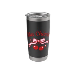 Ma cherie Ma chérie cherry girl aesthetic Stainless Steel Insulated Tumbler