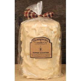 Thompson's Candle Co Super Scented LG (44 oz) Pillar 200 Hrs "Grandma's Cookies"
