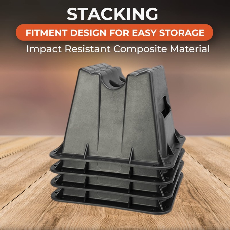 SEAFLO Pontoon Storage Blocks - Heavy Duty, Stackable & Weather