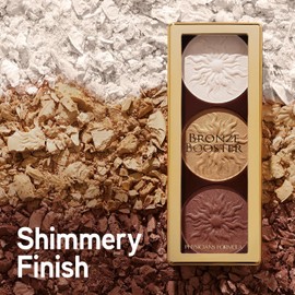 Physicians Formula Bronze Booster Highlight & Contour Palette, Shimmer Glow Palette, 0.3 Ounce