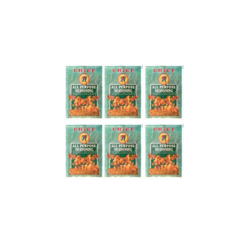 Chief All Purpose Seasoning Pack of 6 (Pack of 6