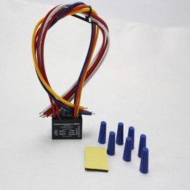 SPACE AGE ELECTRONICS SSU-PAM-SD Panel Mount, 120VAC / 24VDC, Relay, 7 AMP, Wire LEADED, 20-32 VDC Coil, Multi-Voltage, PAM Series, SPDT