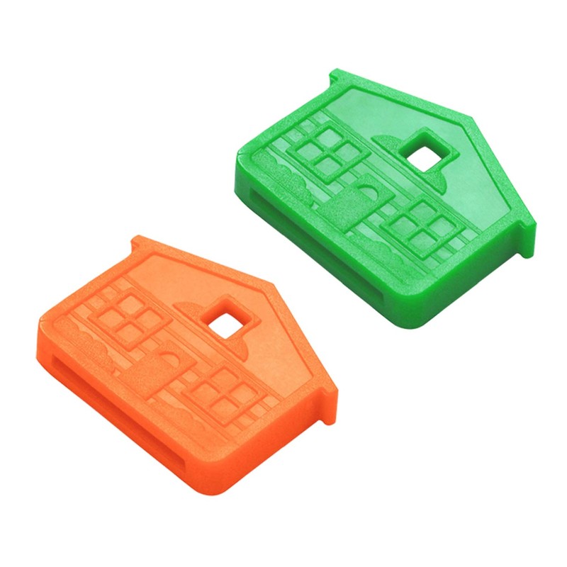 Lucky Line House Key Caps, Neon Colors Assorted, 2 Pack