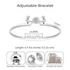 Philip Jones Mother and Daughter Quote Bracelet Created with Zircondia®