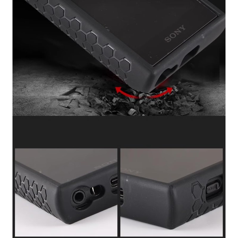 Dual Layer Shockproof TPU Carbon Fiber Textured Hard Rugged Protective