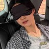 빛차단 숙면 수면안대 실크 여행용 아이마스크 기내용 남녀공용 Light-blocking Sleep
