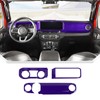JeCar 4pcs Purple Interior Dash Cover Trim Accessories for 2024