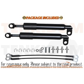 TENKIDOM Pickup Tailgate Assists Compatible with JAC Shuailing T6 2015-2023 Shock Lift Supports Rear Gas Dampers Springs Kit No-Drill Bolt-on