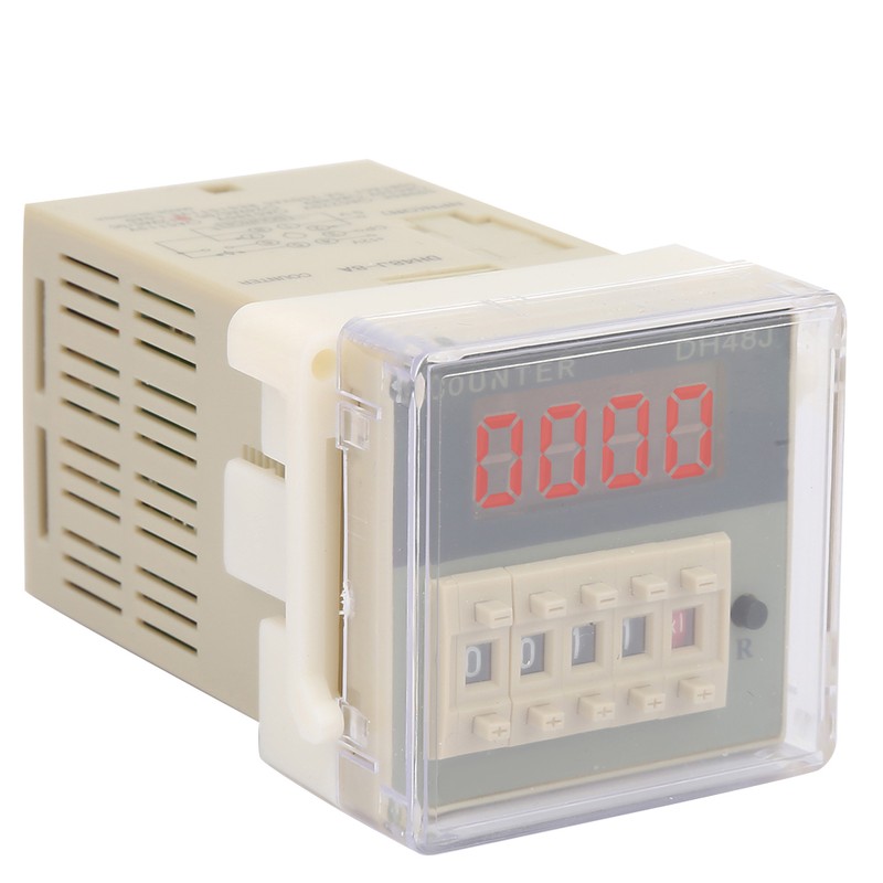 O111ROM DH48J-8A LCD Digital Electronic 8 Pins Counter Delay Time
