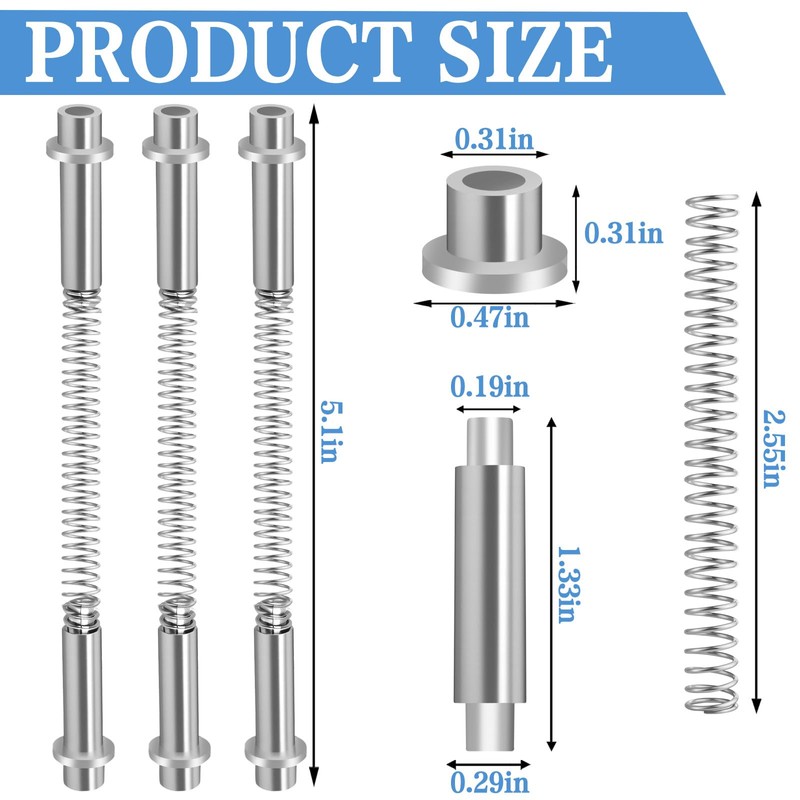 3 Storm Door Hinge Pin Kit, Screen Door Parts Storm