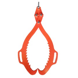 Claw Hook,Log Lifting Tongs， Heavy Duty Grapple Timber Claw,Lumber Skidding,Log Lifting (21")