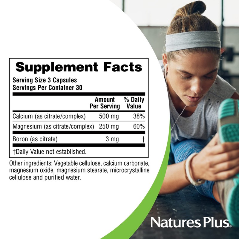 Nature's Plus Cal Mag Citrate -- 90 Vegetarian Capsules by