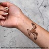 4 x 'Soaring Red Kite' Temporary Tattoos - Water Resistant,