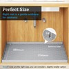 Waterproof Under Sink Mat, 31'' x 22'', Silicone Under Sink