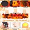 Mumufy Fall Centerpiece Thanksgiving Table Decorations Artificial Pumpkins Pine Cones