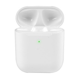 Wireless Charging Case for AirPods 1st & 2nd Generation，airpod Replacement case，airpod Charger case（White）