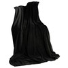 CelinaTex TV blanket, cuddly blanket, 150 x 200 cm, black