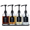 Coffee Syrup Pump Dispenser - Glass Bottle with 1/4 oz