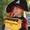 Pumwoy Pirate treasure chest Caribe, treasure chest children's birthday gold