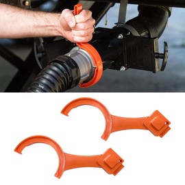 pvotawp 2-in-1 RV Sewer Hose Support & Wrench, Multi-Purpose Fitting for 3 & 4 Inch Hose, RV Accessory