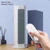 Oscillating Tower Fan Desk Table Fan with 3 Speeds Remote
