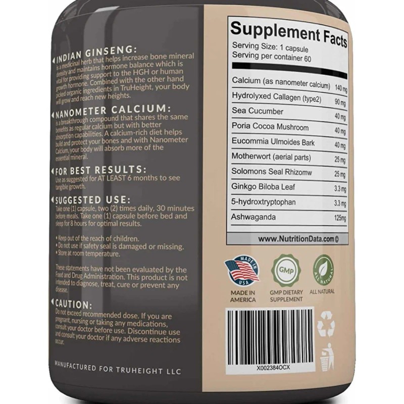 Height Growth Altura Crecimiento Rapido Premium Eg P20