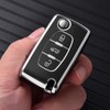 OATSBASF Car Key Case for Peugeot, Key Case Cover for