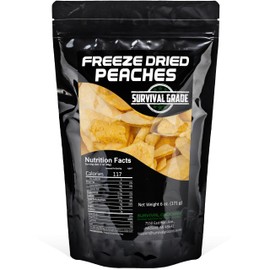 Survival Grocery® - Freeze Dried Peaches (6 oz.)