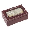 Cottage Garden in Memory Always with Us Rosewood Finish Embossed