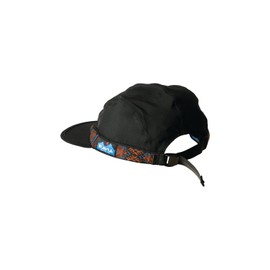 KAVU Synthetic Strapcap Lightweight & Durable Hat for Outdoors & Adventures Blackout L