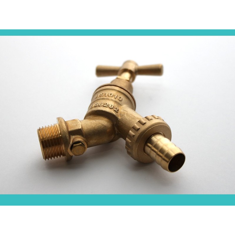 1/2 inch Hose Union Bib Tap Outside Garden Tap Double