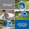 CAMP SOLUTIONS Pop-Up Camping Tent, 4 Person Instant Setup Outdoor