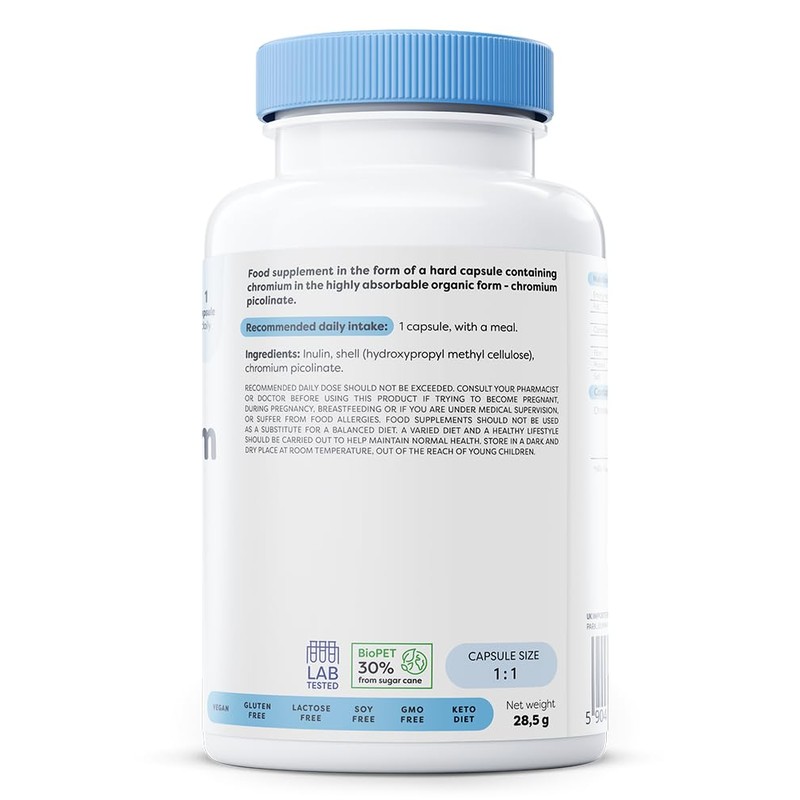 Osavi Chromium, 200mcg - 90 Vegan caps
