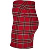 Urban Classics Women's Short Checker Skirt Dress, Multicoloured (Red/Blk 00200)