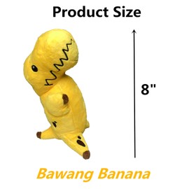 8" 1 PCS PVZ Plush Toy Stuffed Soft Doll, Plant Plush Cool Banana Plush Figure Toy New