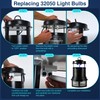 Qualirey 4 Pack 32050 6W Replacement UV Light Bulbs, T5